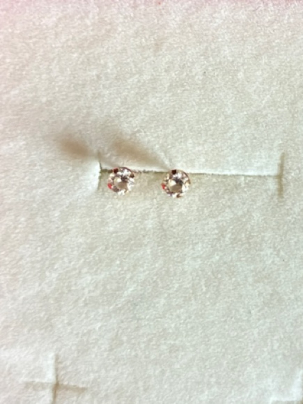 14 k gold diamond earrings